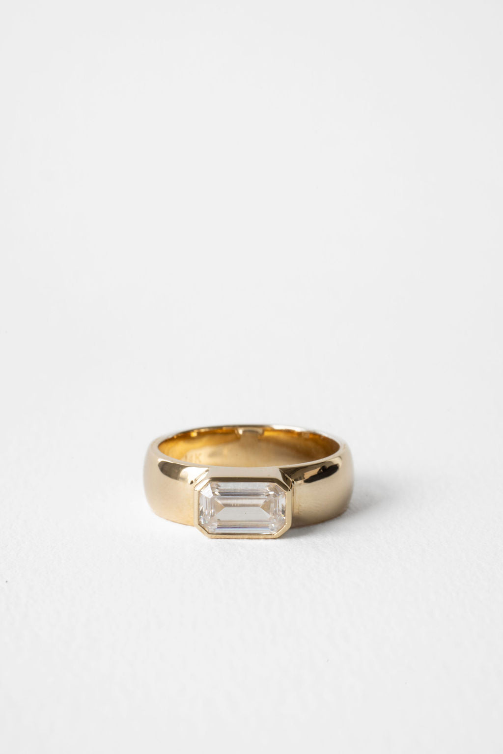 thumbnail image 2 of East West Lab-Created Diamond (CZ) Adjustable Toe Ring - Real Solid 14K Yellow Gold 2 of 5