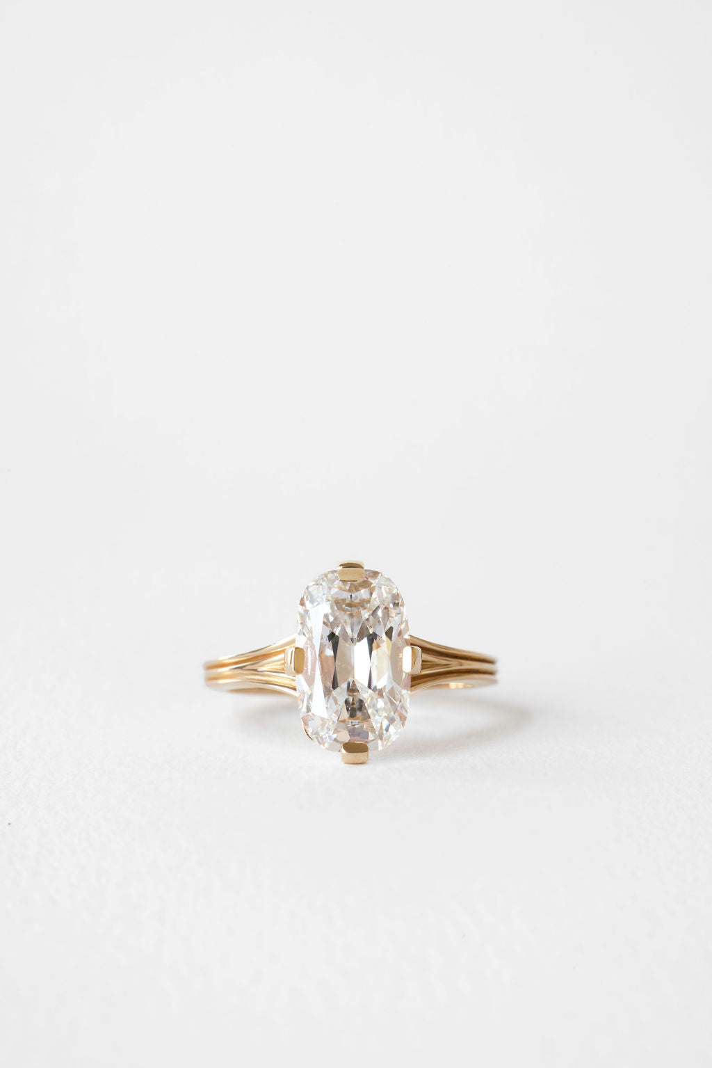 VINTAGE cushion ring 20号 Cove | Antique Elongated Cushion – June Rings