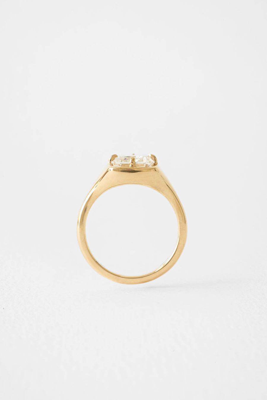 Eddy | Old Cut Emerald – June Rings