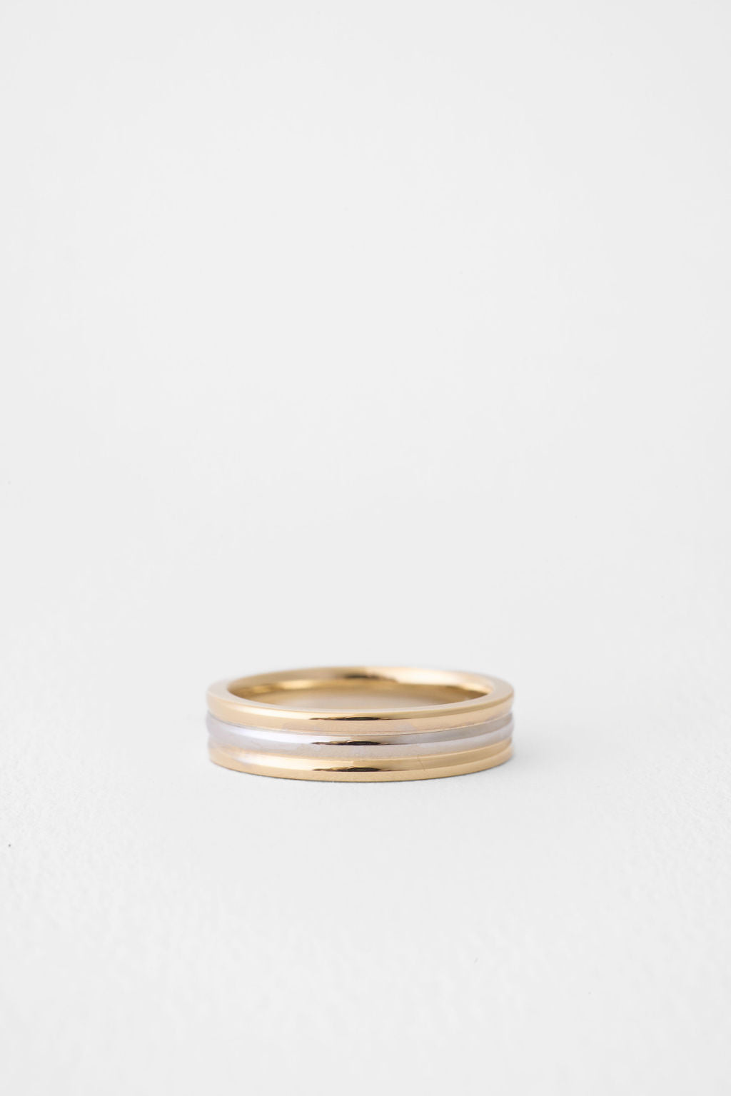 Two-Tone Grooved Band