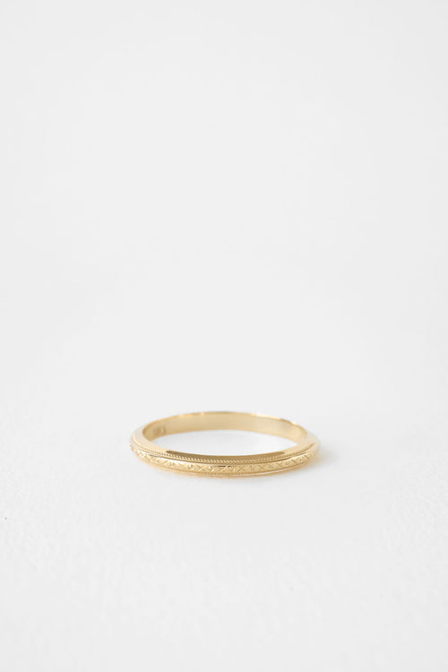 Dainty Engraved Band
