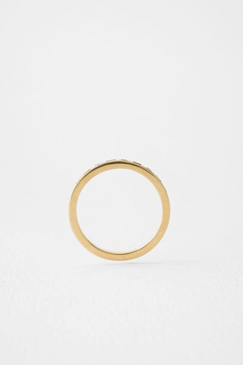 Flush Baguette & Round Band