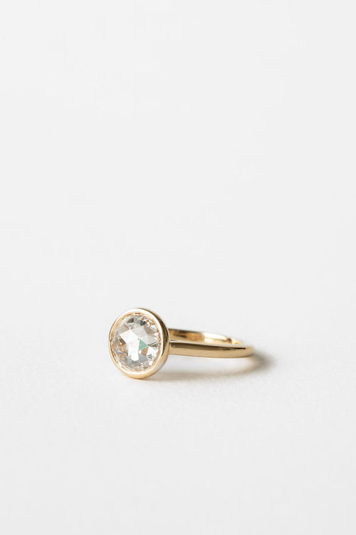 June Bezel || Rose Cut Round || Ready to Ship