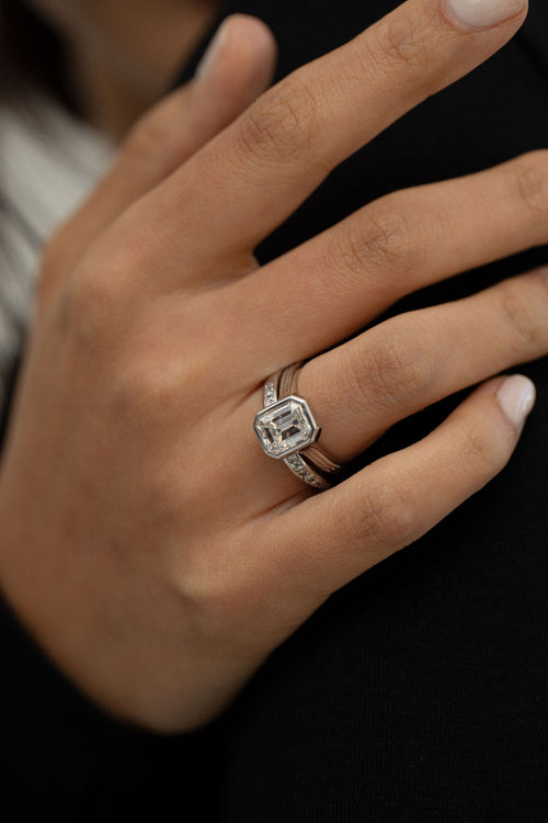 Cassia Bezel || Emerald