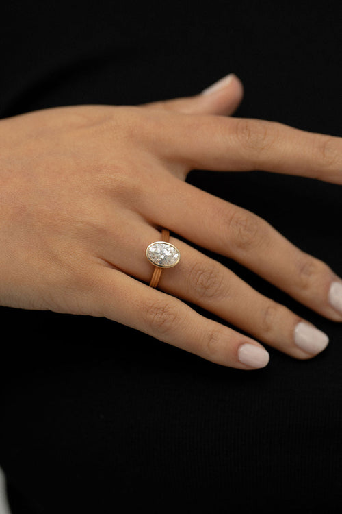 Cassia Bezel Oval | Quote P590