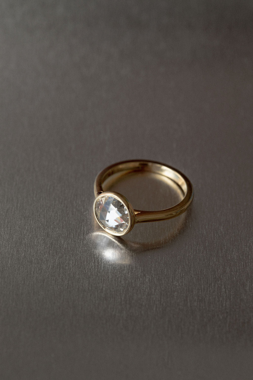 June Bezel || Rose Cut Round || Ready to Ship – June Rings