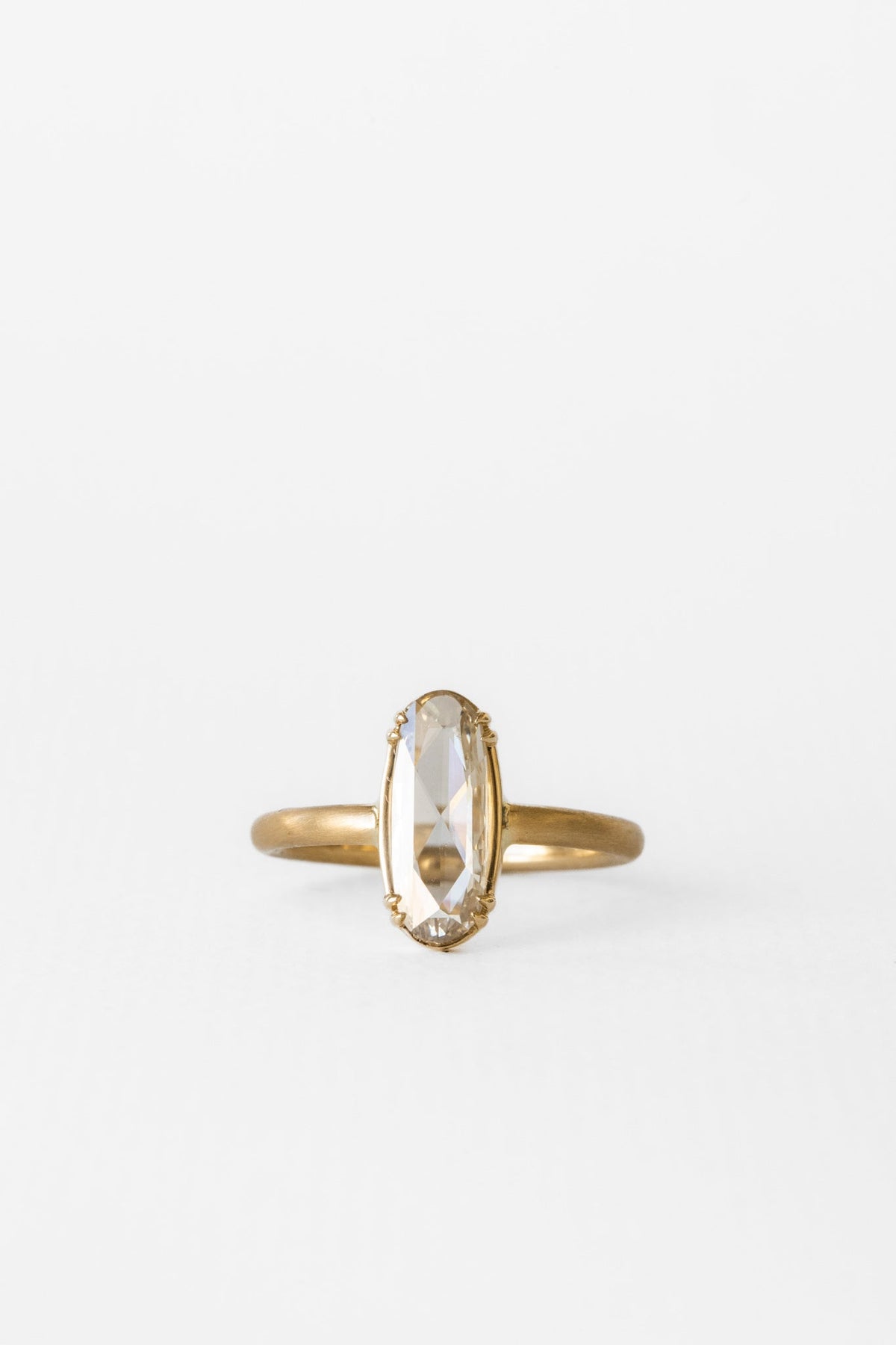 Rose Cut Moval Solitaire | R606 Final Payment