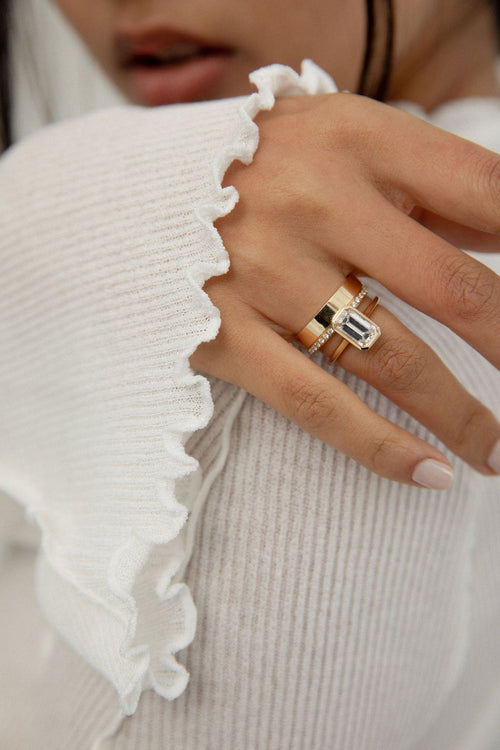 Pavé Accent Cigar Band