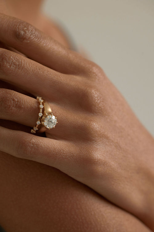 Dainty Diamond Band