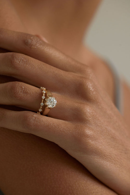 Dainty Diamond Band