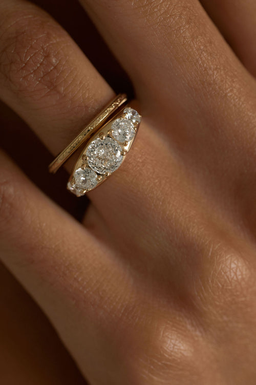 Dainty Engraved Band