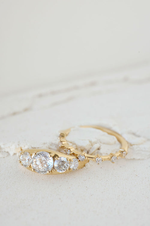 Dainty Diamond Band
