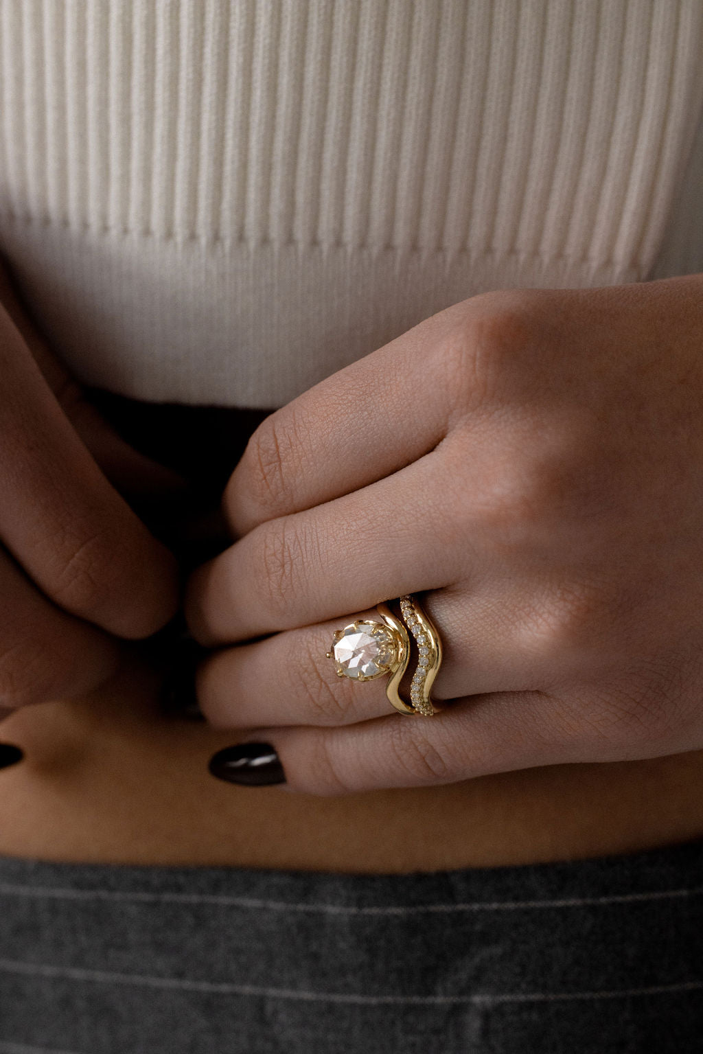 Estelle ||  Rose Cut Oval