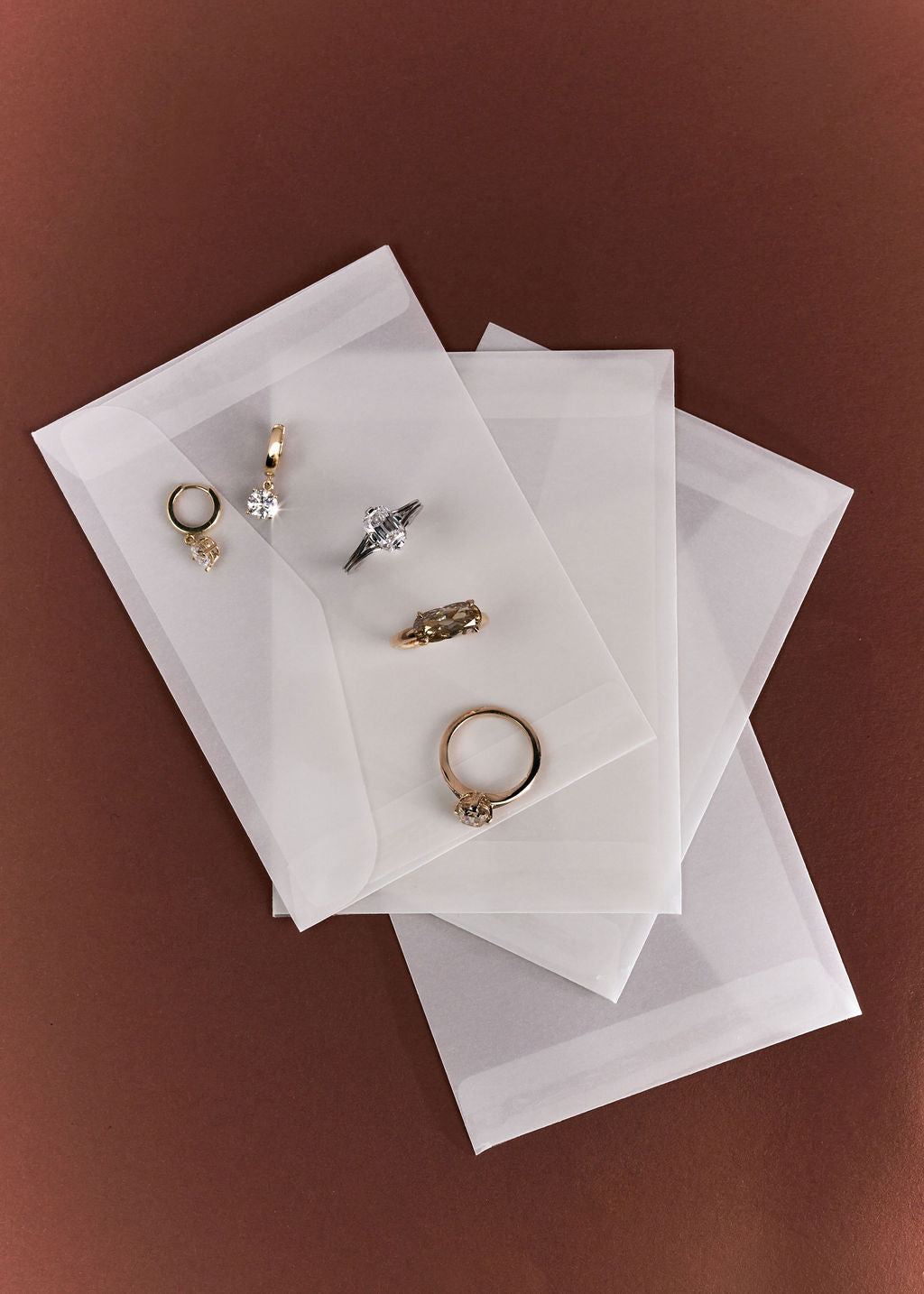 Diamond Dangle Hoops (view 5)