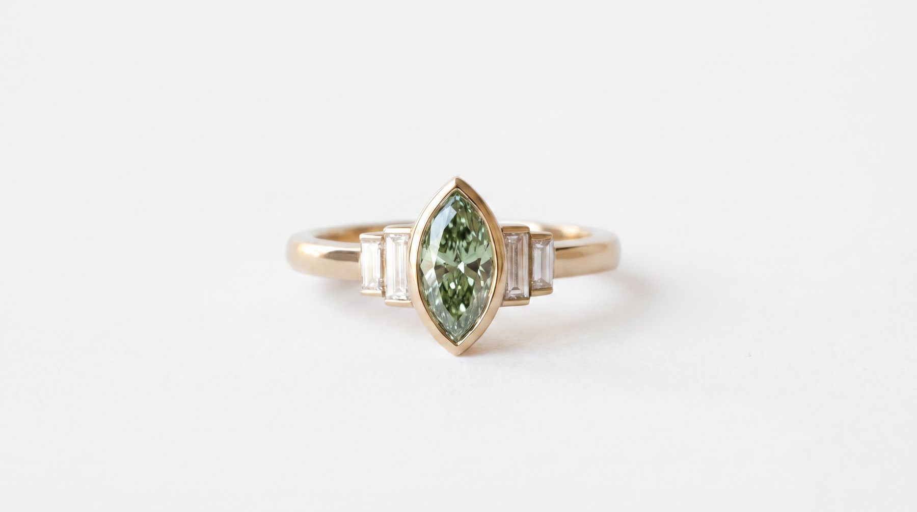 Iris || Green Marquise
