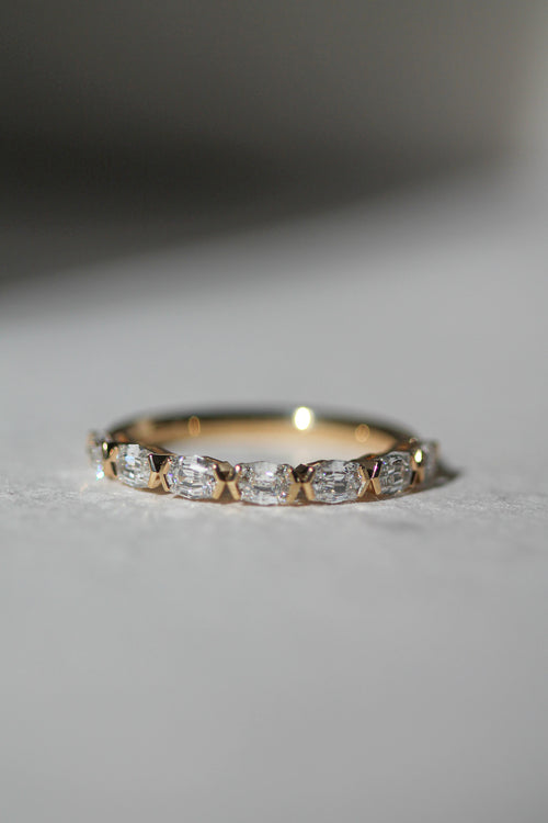 Step-Cut Elongated Cushion Band
