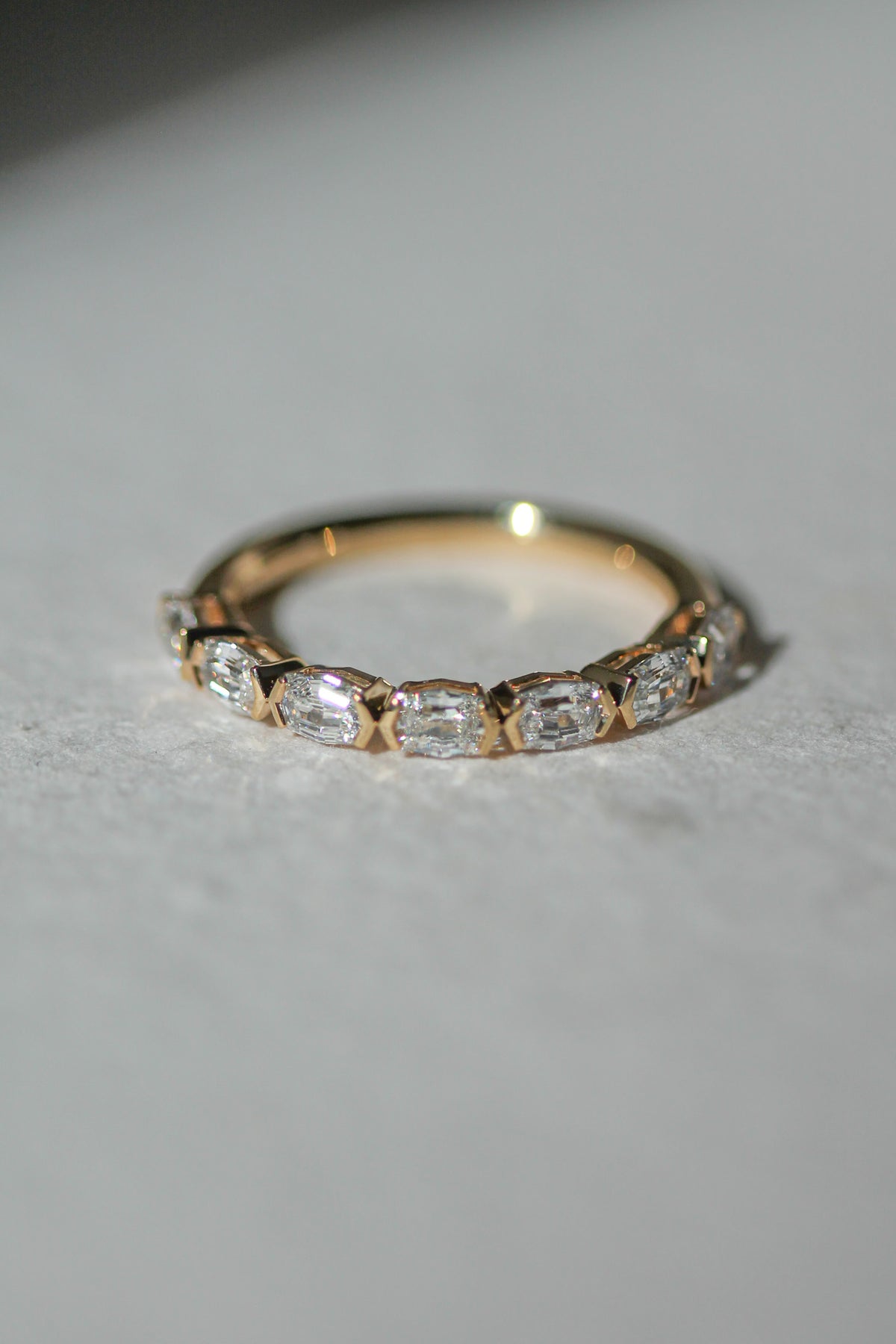 Step-Cut Elongated Cushion Band (view 2)