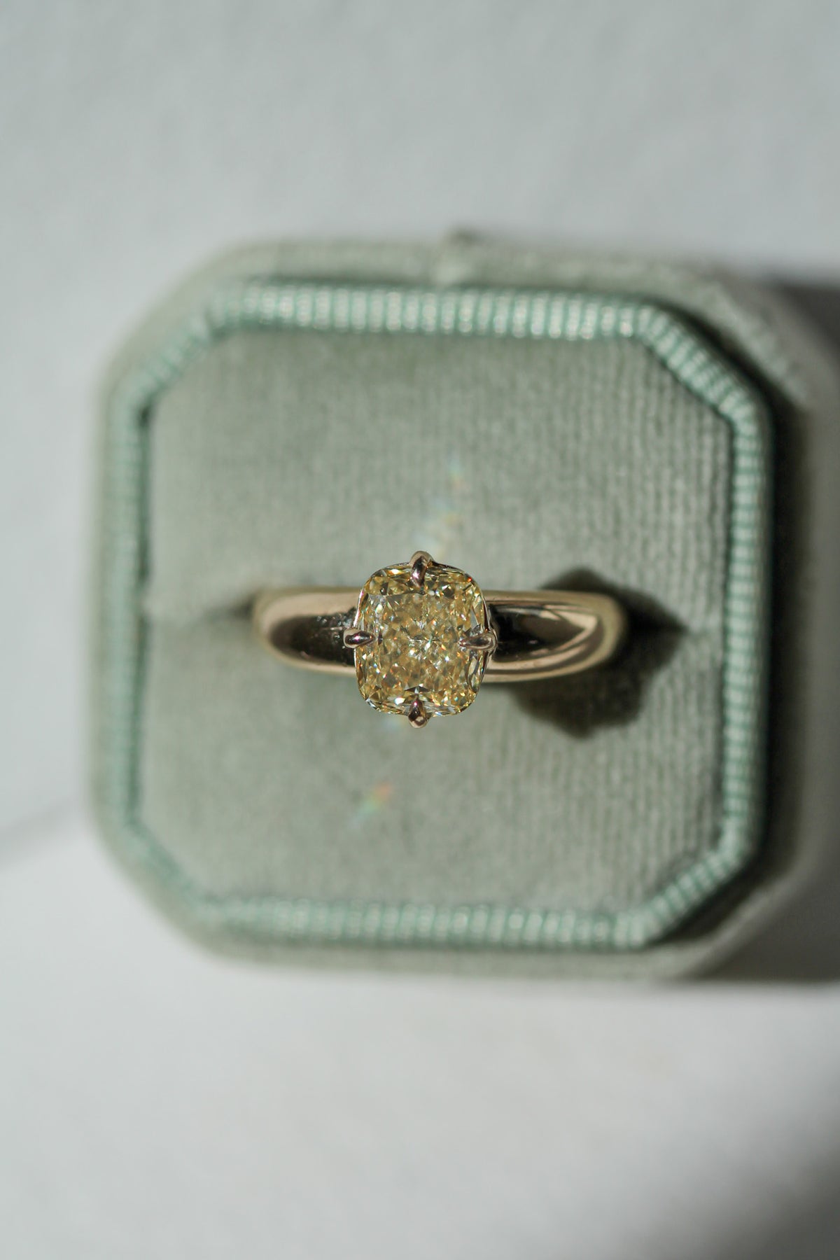 Sutton | Yellow Cushion (view 5)