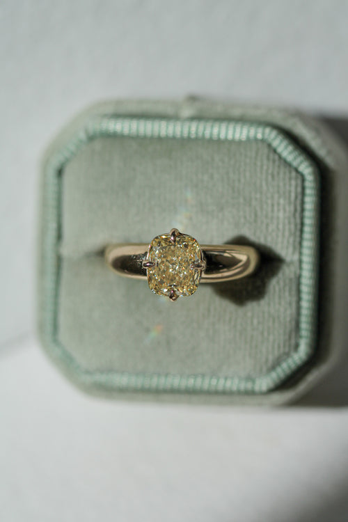 Sutton | Yellow Cushion (view 5)