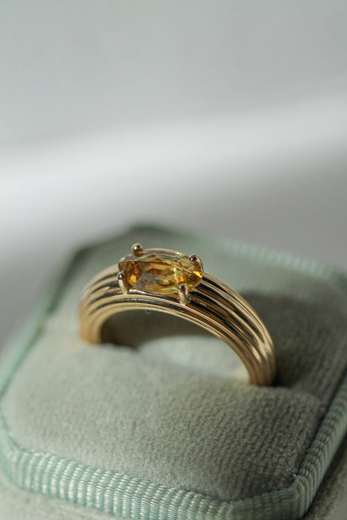 Yellow Montana Sapphire Juno | OAK