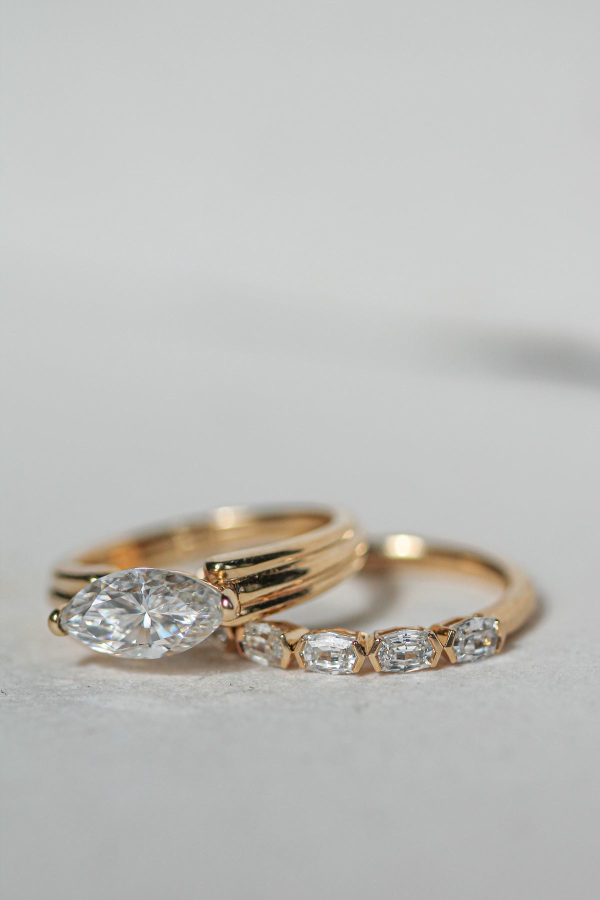 Step-Cut Elongated Cushion Band (view 4)