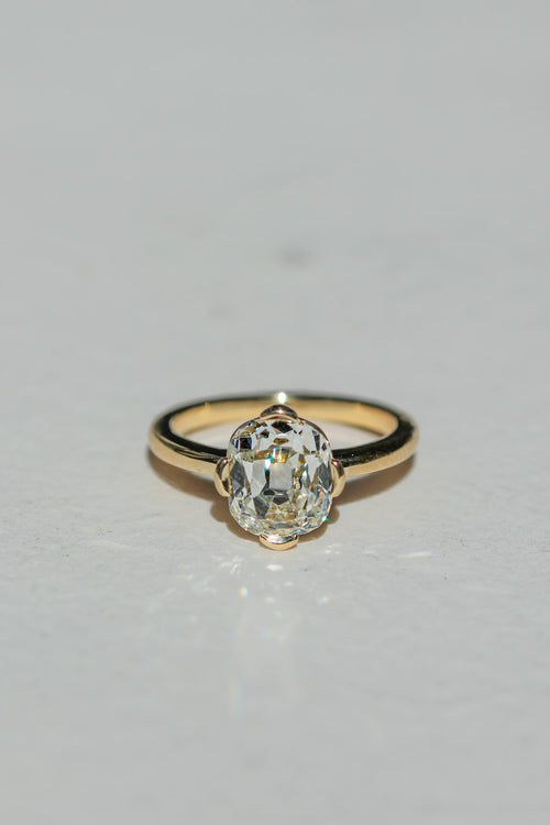 Tab Prong Old Mine Solitaire || OAK (view 3)