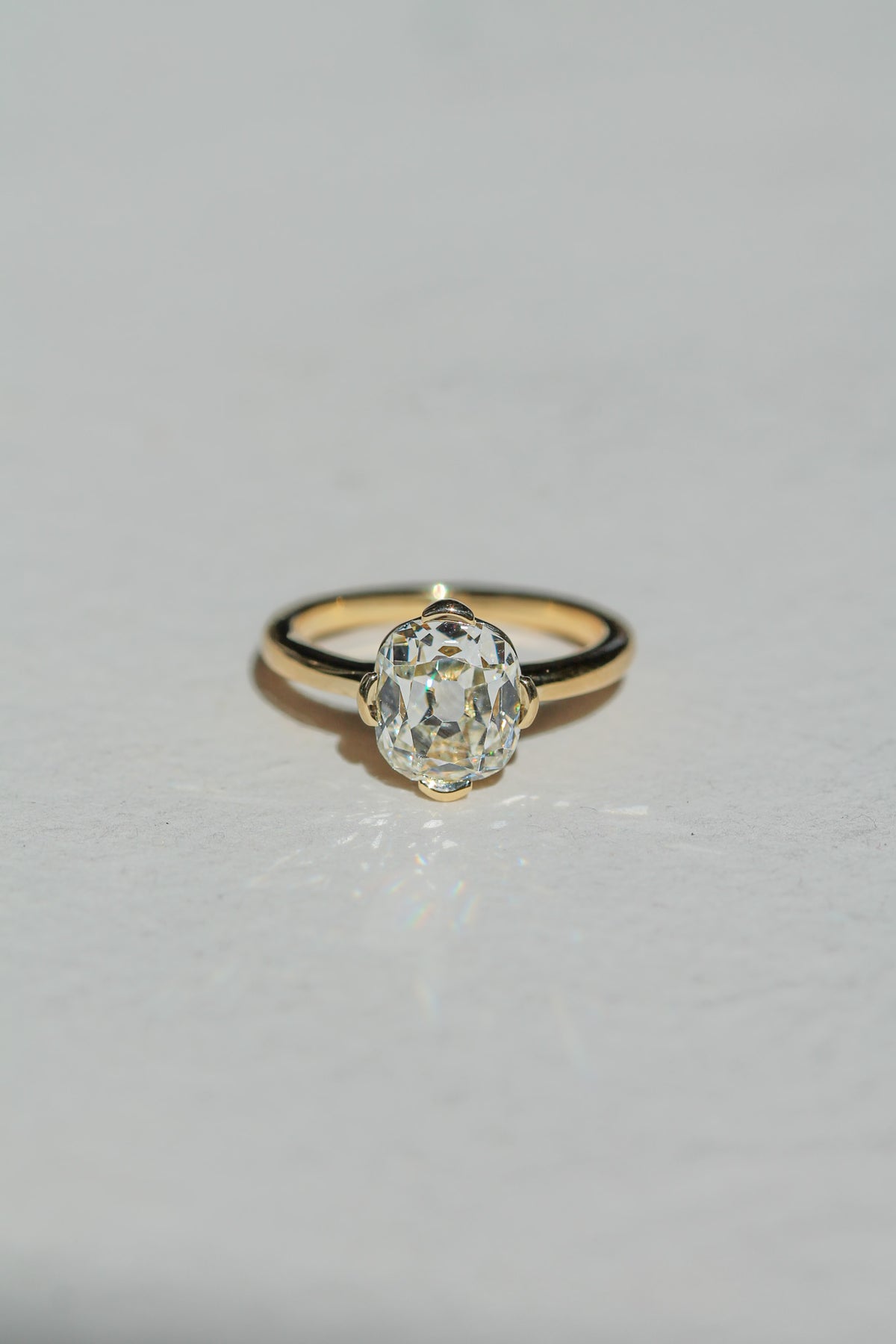 Tab Prong Old Mine Solitaire || OAK (view 5)