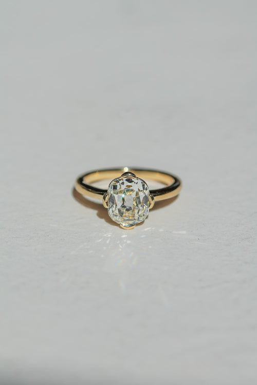 Tab Prong Old Mine Solitaire || OAK (view 5)