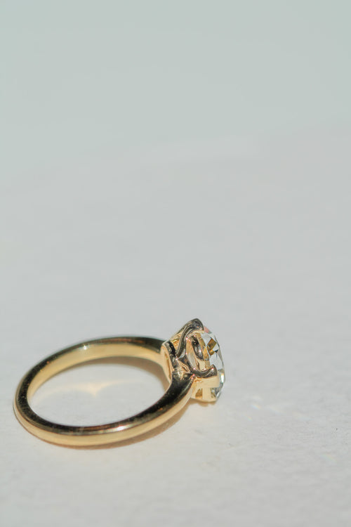 Tab Prong Old Mine Solitaire || OAK (view 4)