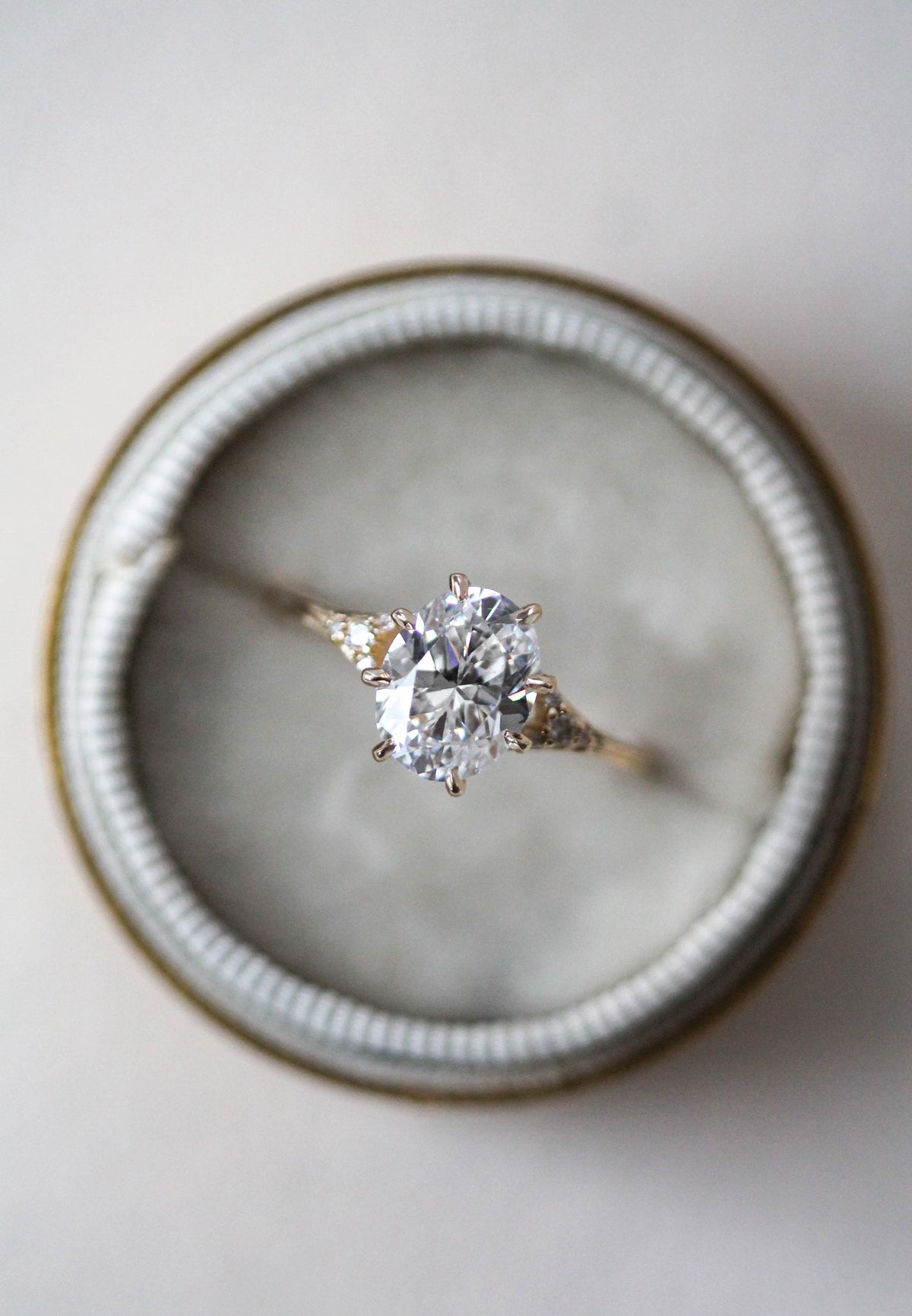 Gillian | Custom Dahlia || Oval