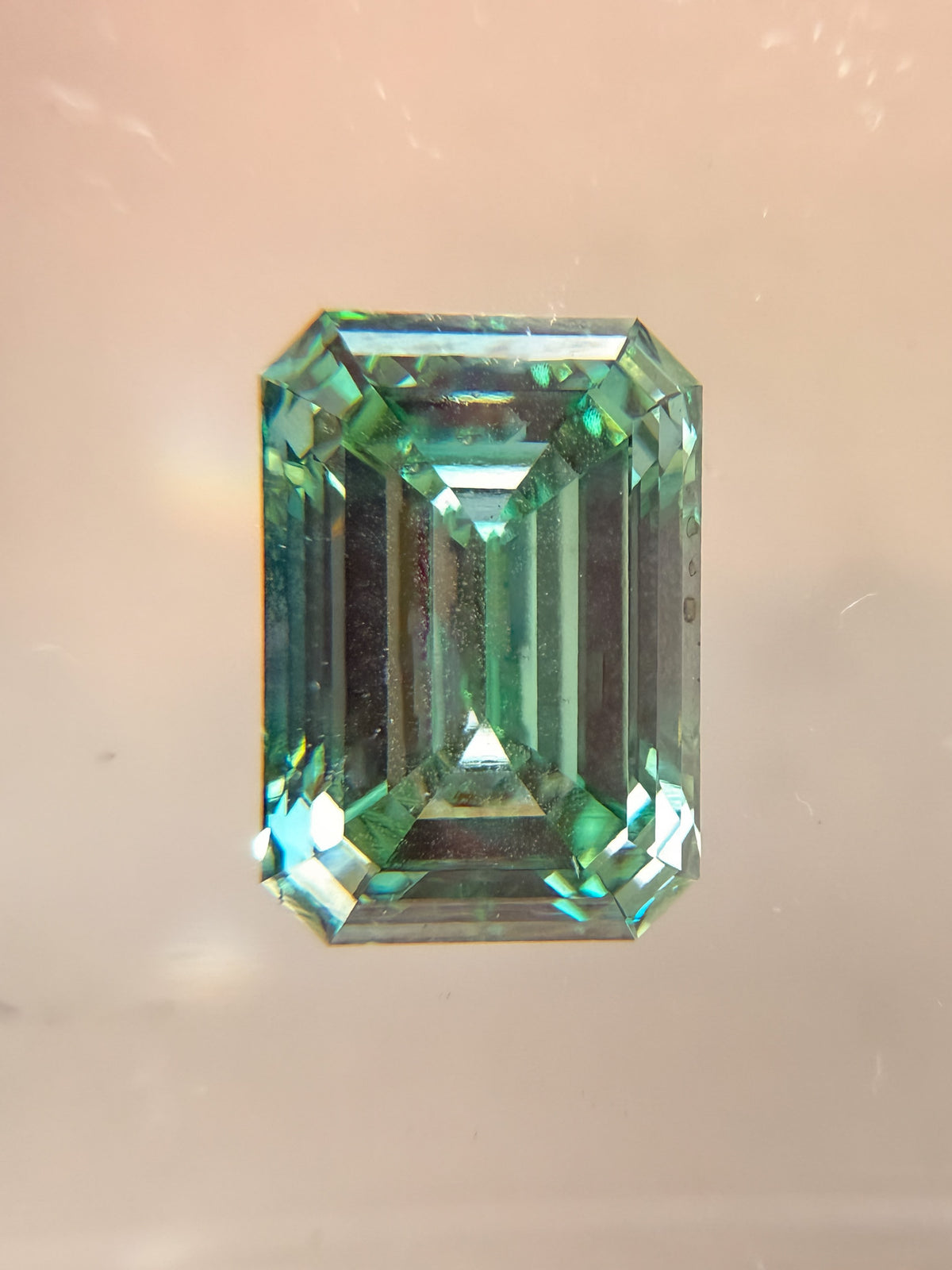 2.54 ct Green Diamond Emerald  | Loose Diamond