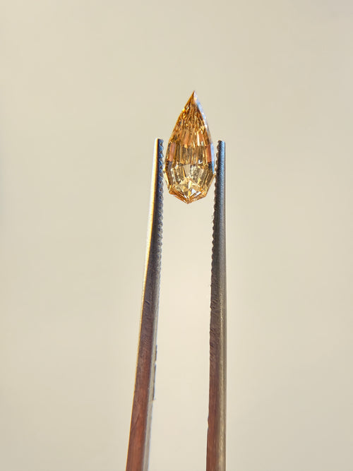 Geo Step Cut Pear | Natural | Loose Diamond