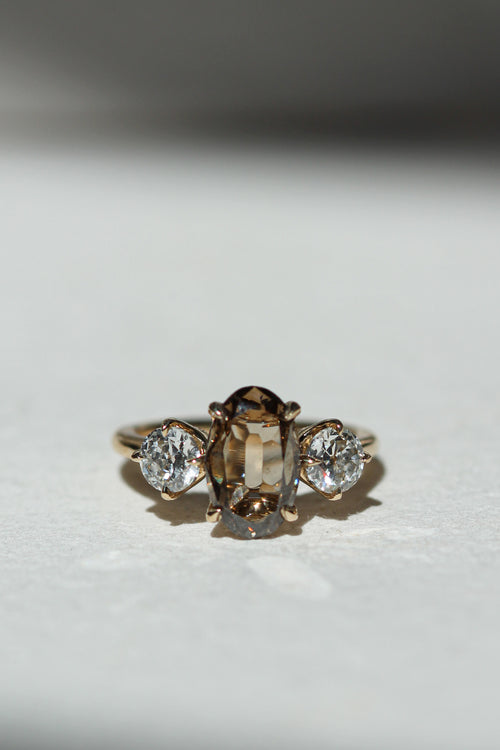 Champagne Azure | Oval