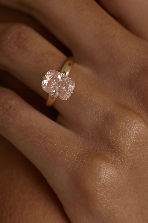 4.12 ct Rosé Compass || Portuguese Cushion