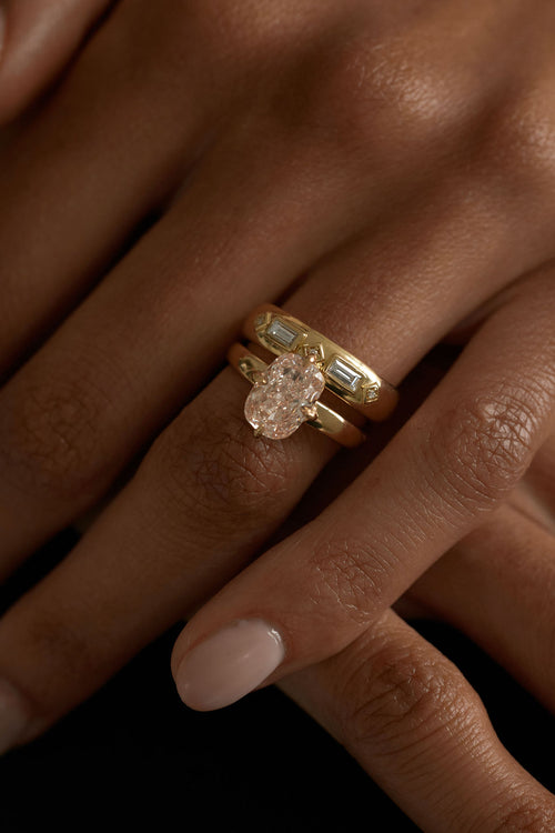 2.57 ct Rosé Compass || Portuguese Cushion