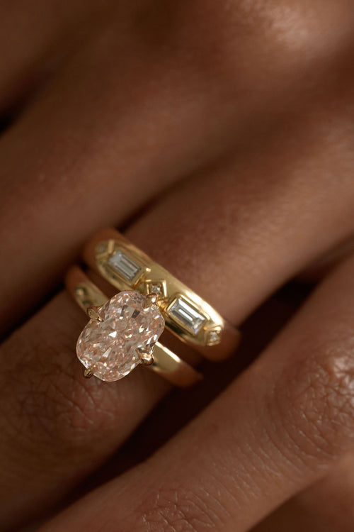 2.57 ct Rosé Compass || Portuguese Cushion