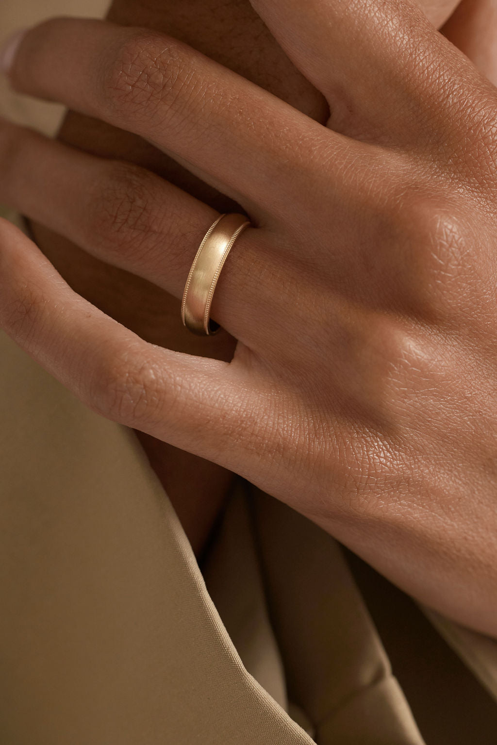 Rounded Milgrain Band
