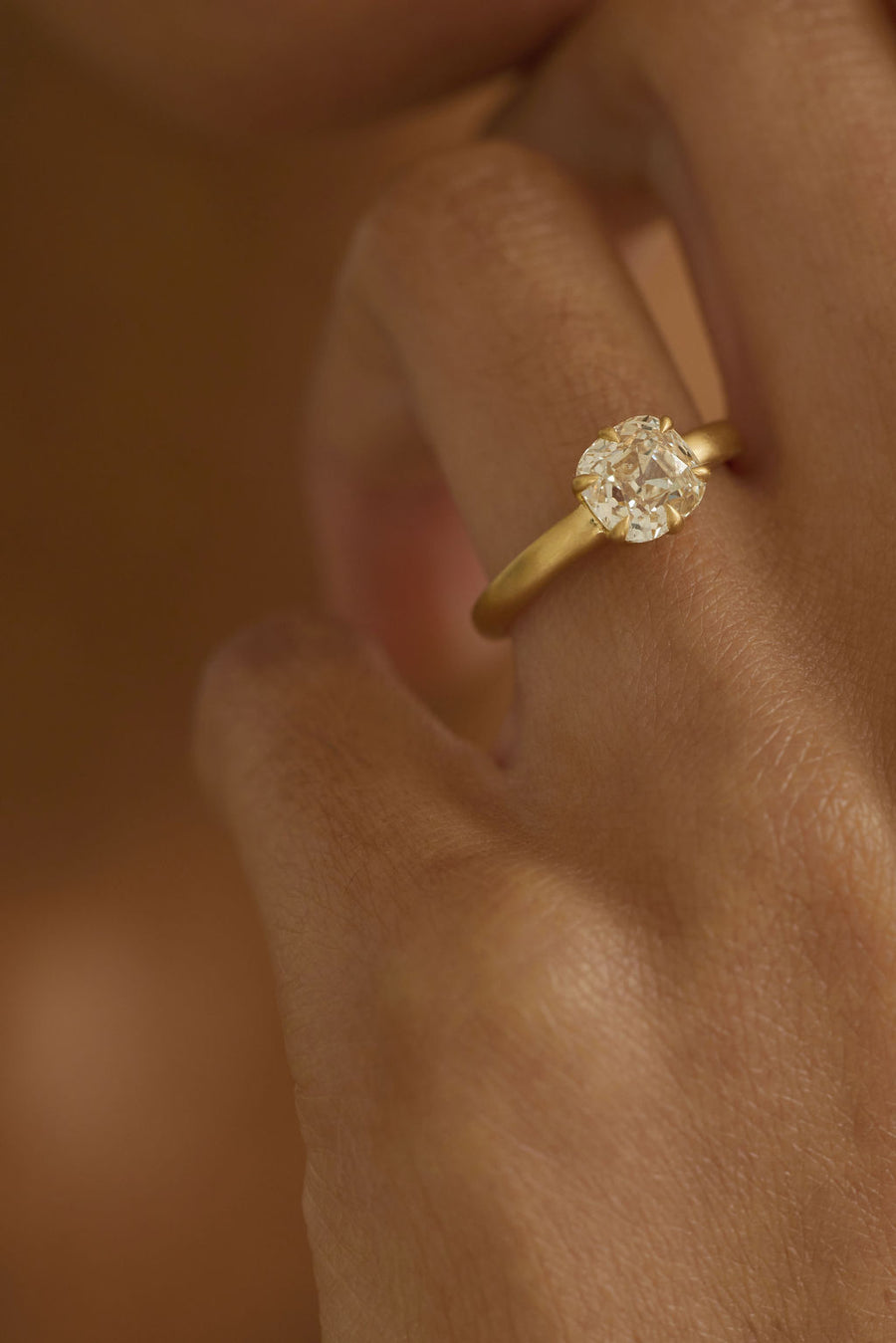 Juned Rind Wade | Cushion – June Rings