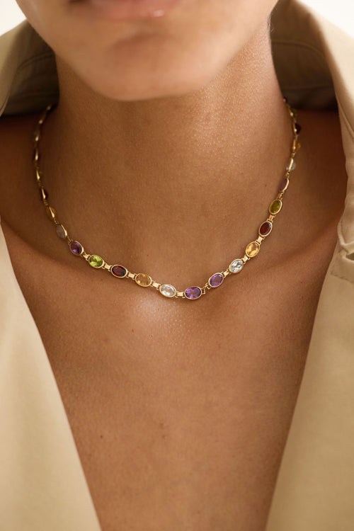 Jewel Tones Necklace