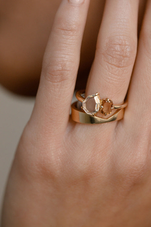 Portrait Pear & Sapphire Toi et Moi