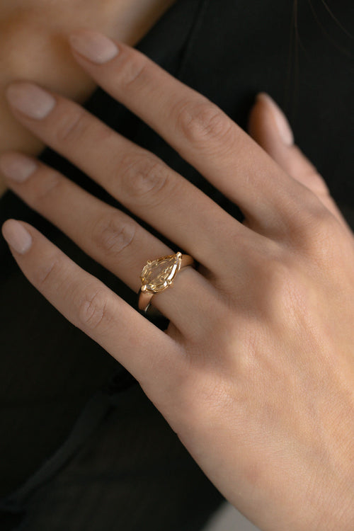 Champagne Geo Cut Perry || OAK