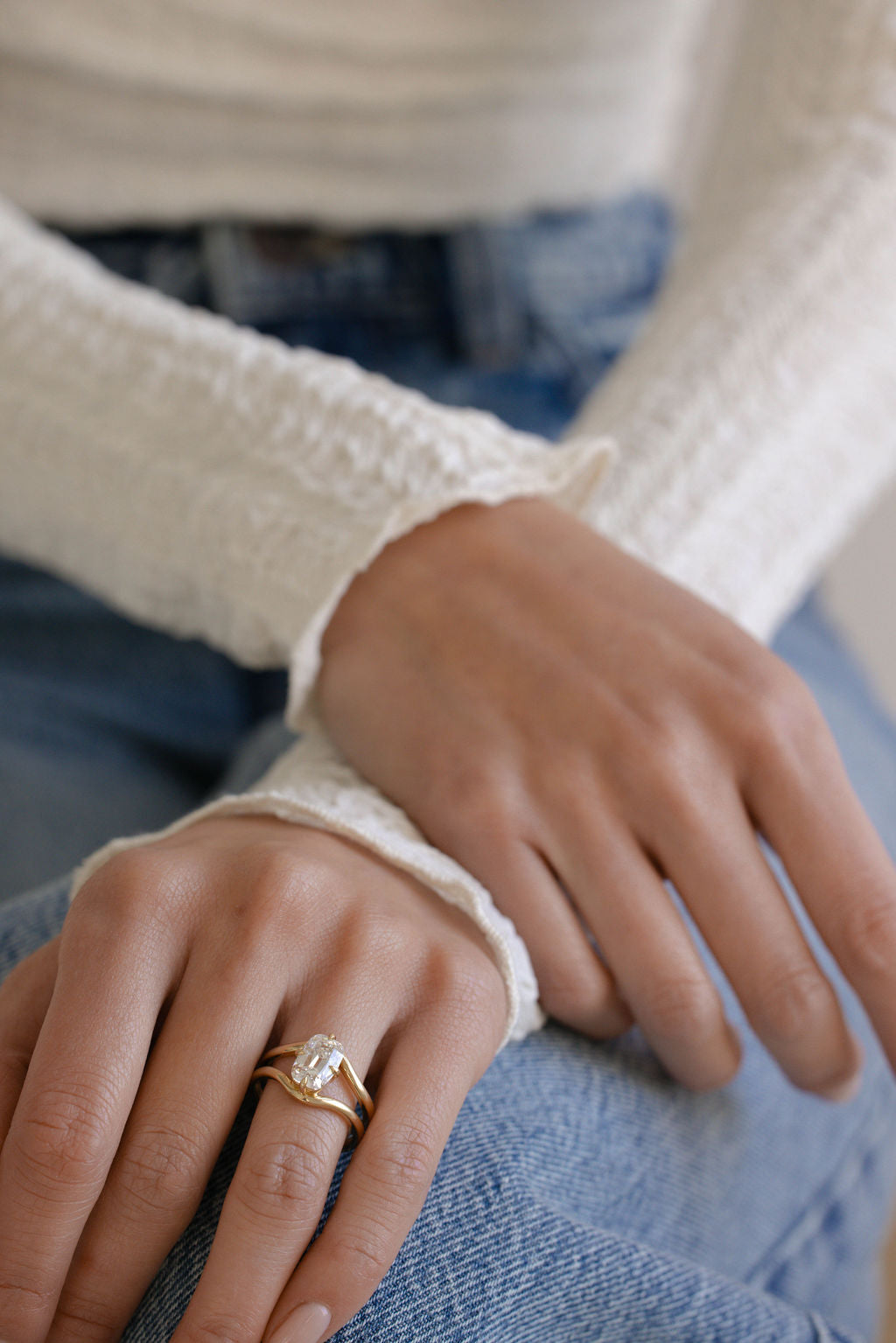 Surry | Antique Cut Old Mine Cushion – June Rings