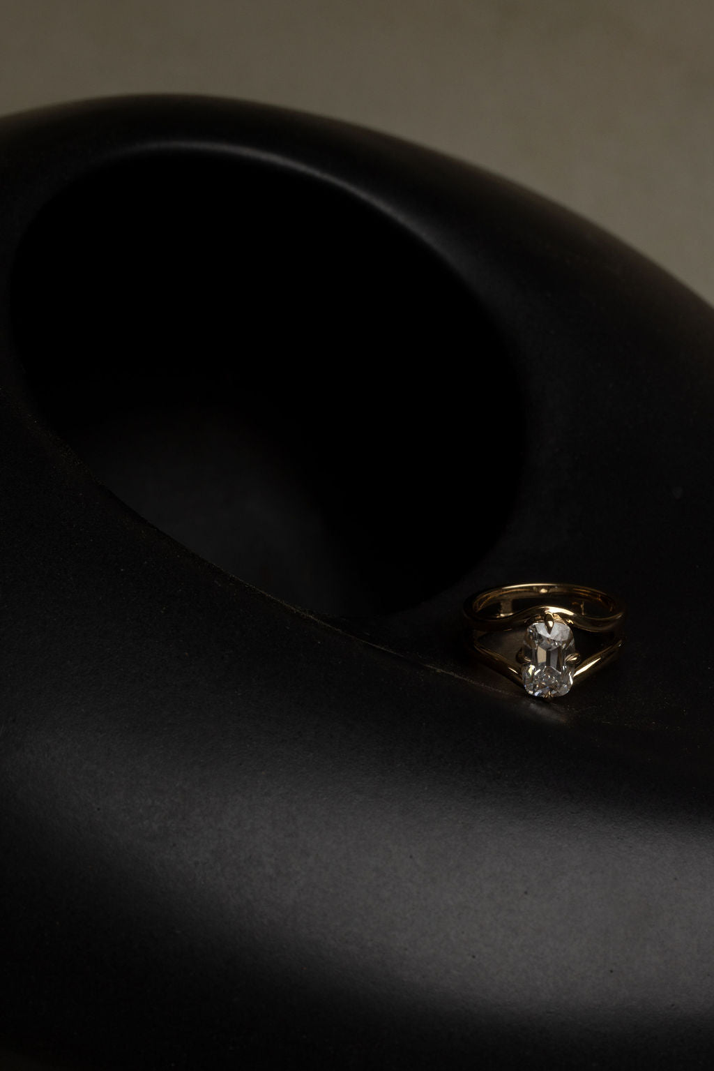 Surry | Antique Cut Old Mine Cushion – June Rings