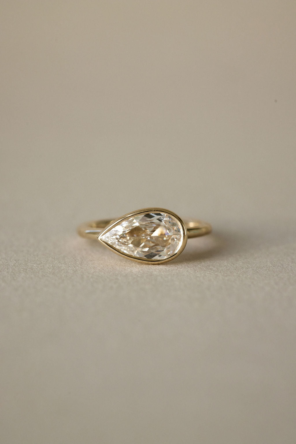 Summit Set | East-West Rose Cut Pear