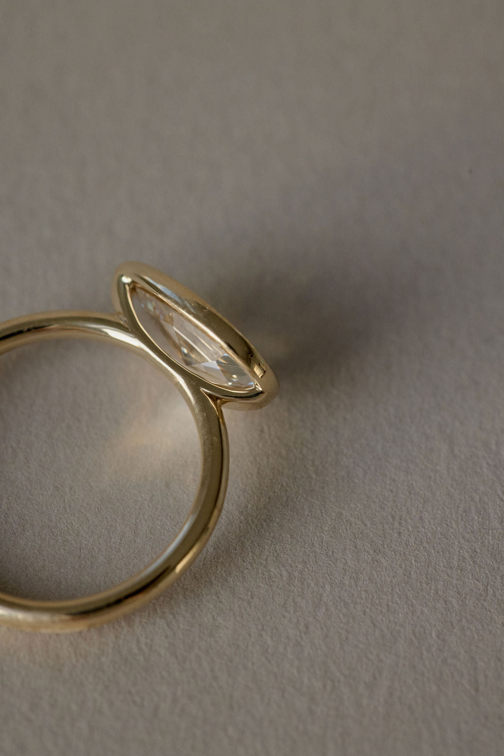 Summit Set | East-West Rose Cut Pear