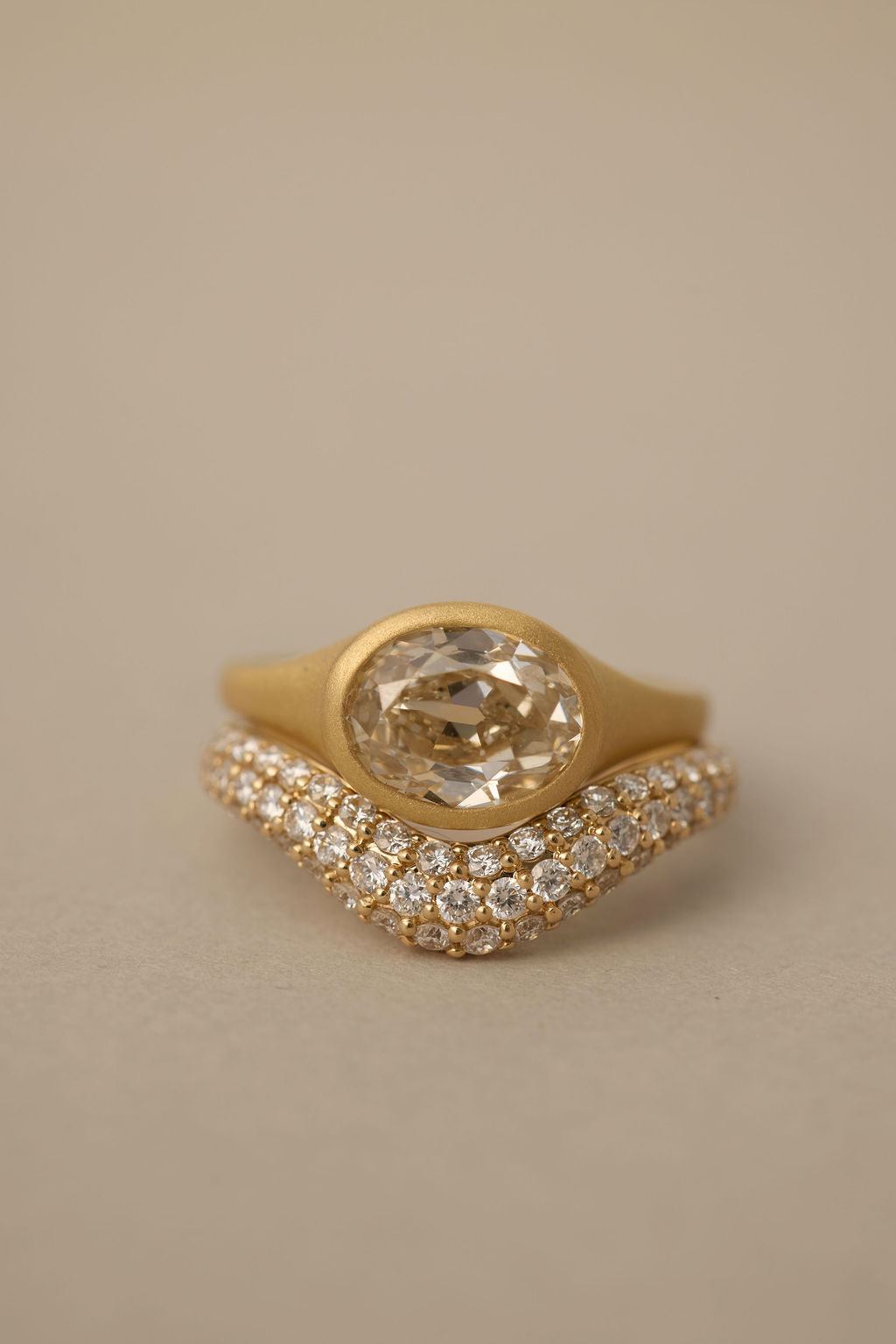 Old Mine Oval Signet | OAK – June Rings