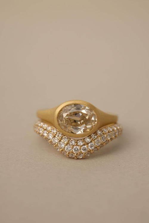 Old Mine Oval Signet | OAK