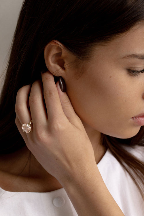 Rosé Compass || Elongated Cushion