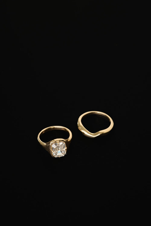 Eddy | Old Cut Emerald