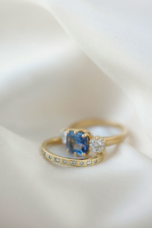 Ceylon Sapphire Three-Stone | OAK